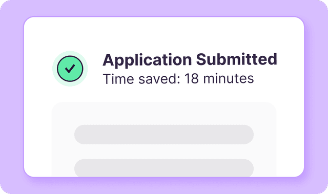 Application Submited
