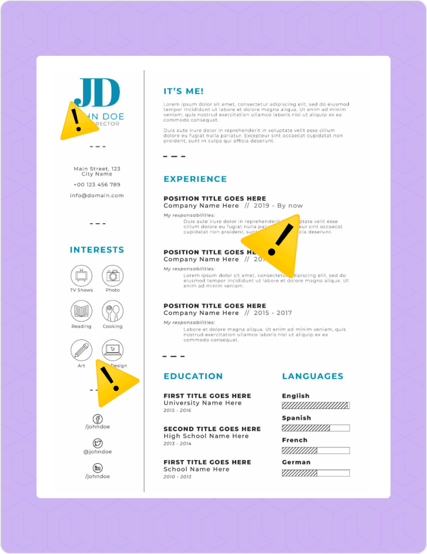 Common Resume Mistakes