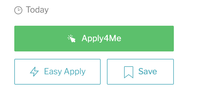 Image of Ladders' Apply4Me button on job search