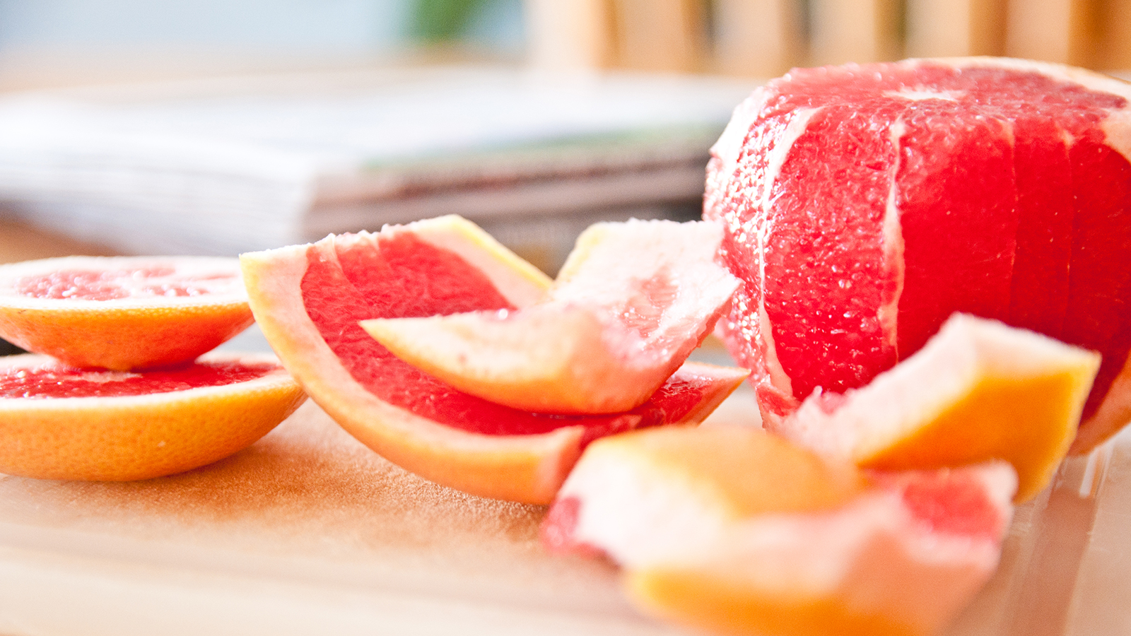 I ate a grapefruit every morning, and it changed my skin