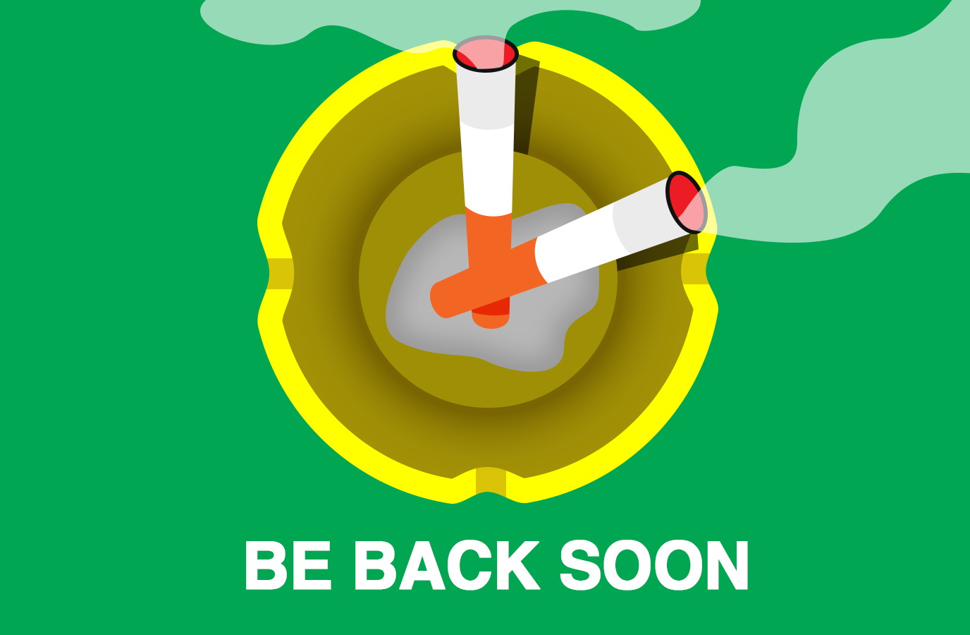 cigarette breaks The staggering amount of time during work that is wasted on smoking