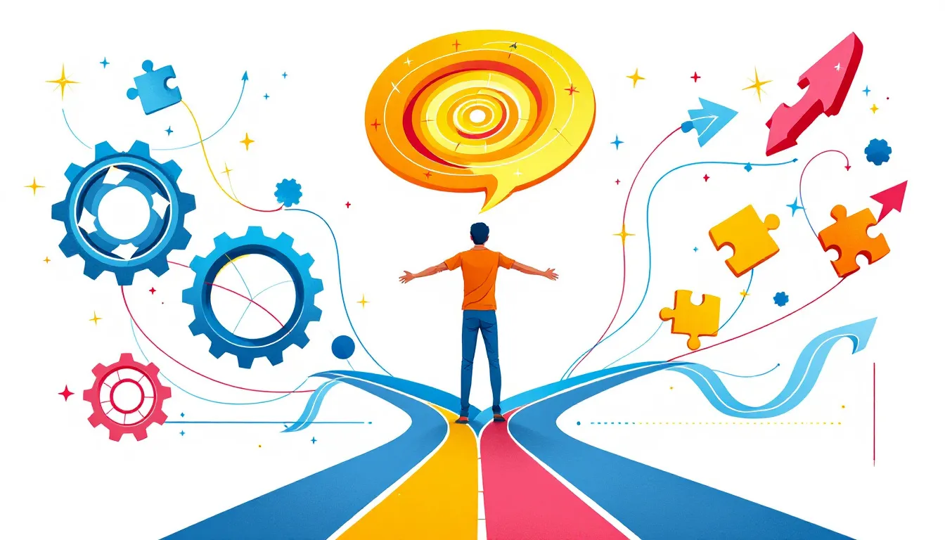 An illustration of essential skills for any resume, focusing on communication and teamwork.