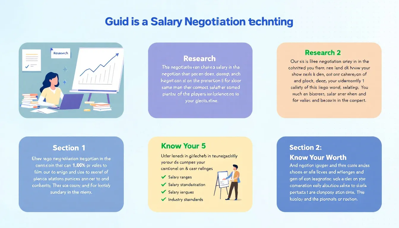 A step-by-step guide to effective salary negotiation techniques.
