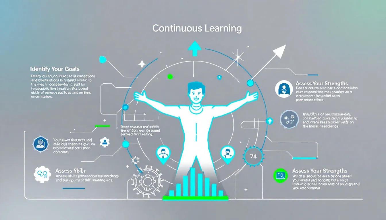 Investing in continuous learning and skill development for career advancement.